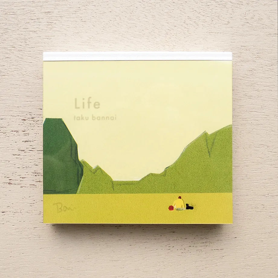Cozyca x Taku Bannai Block Memo - Life