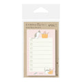 MIDORI To Do List Sticky Notes (30 Sheets) - Cat Pink