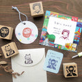Cozyca x Ai Okino Japanese Motif Wooden Rubber Stamps (4 Designs)