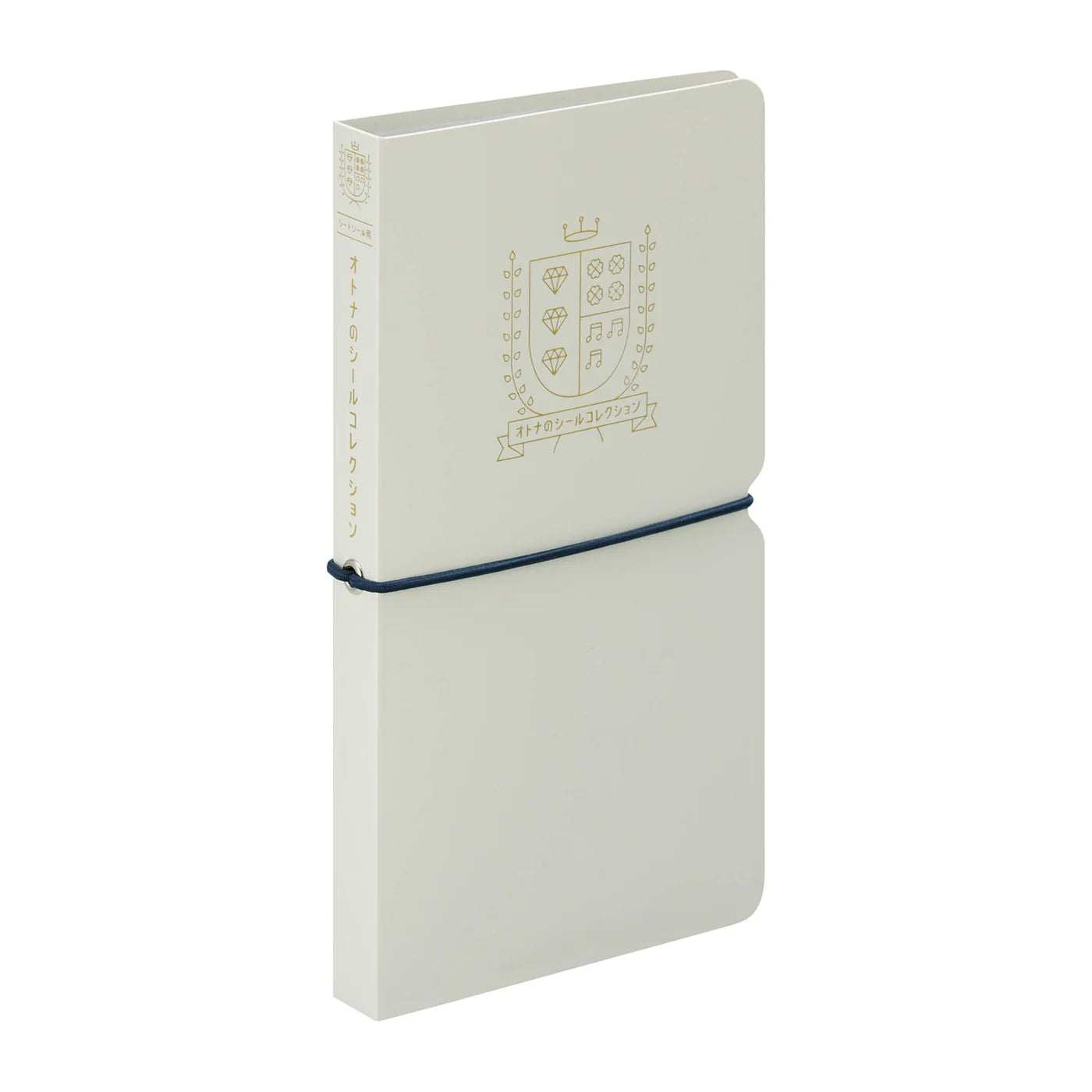 King Jim OTONA Sticker File for Sticker Sheets - Grey