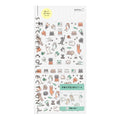 MIDORI Removable Stickers - Cats on the Lines