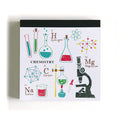 Green Flash Study Holic Square Memo Pad - Chemistry