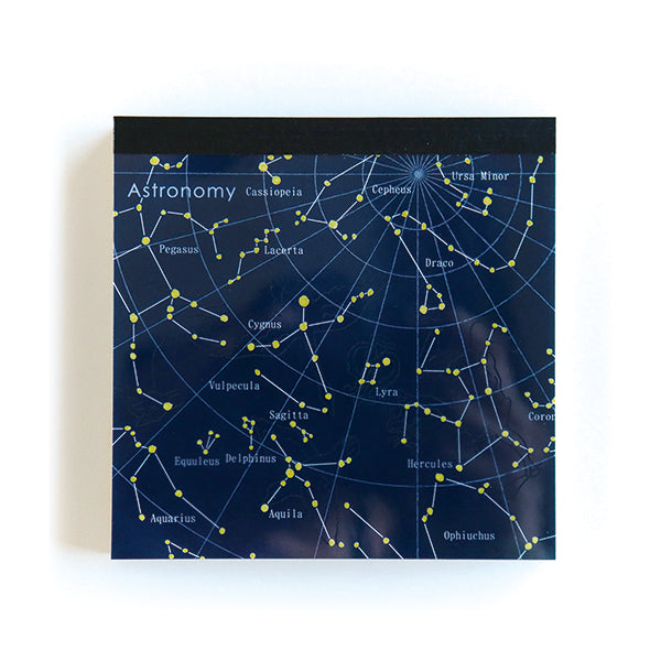 Green Flash Study Holic Square Memo Pad - Astronomy