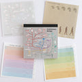 Green Flash Study Holic Square Memo Pad - Evolutionary Biology
