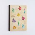 Green Flash Study Holic Sewn Notebook (A5 Lined Pages) - Mineralogy