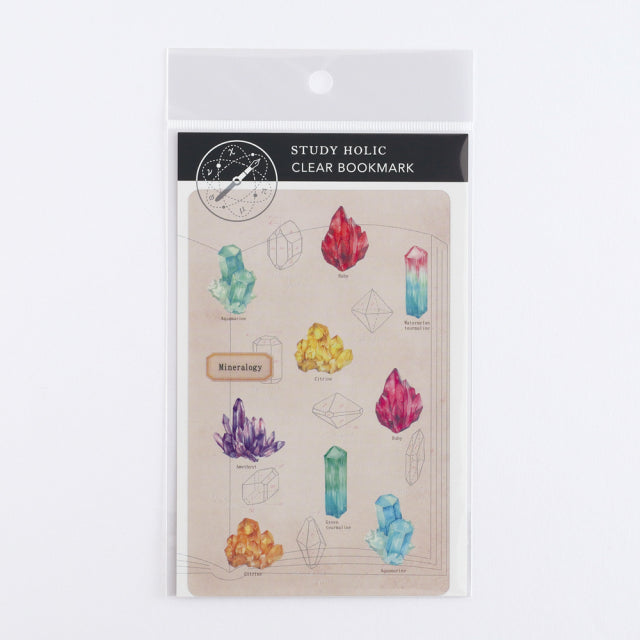Green Flash Study Holic Clear Bookmark - Mineralogy