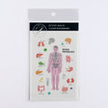 Green Flash Study Holic Clear Bookmark - Human Biology
