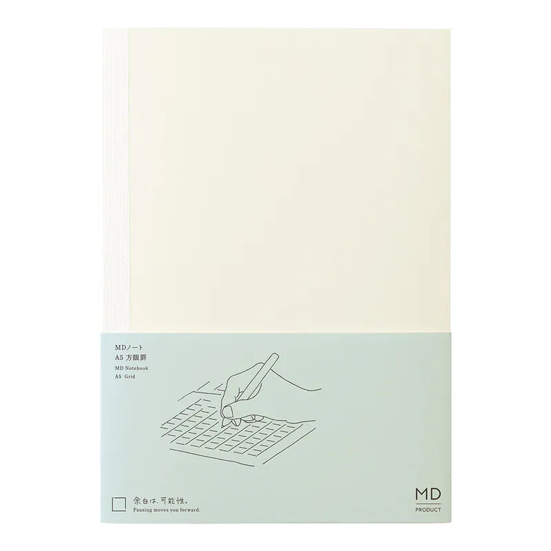 MIDORI MD Notebook (A5 Grid Pages)