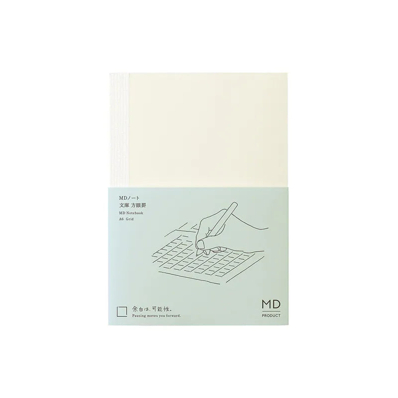 MIDORI MD Notebook (A6 Grid Pages)