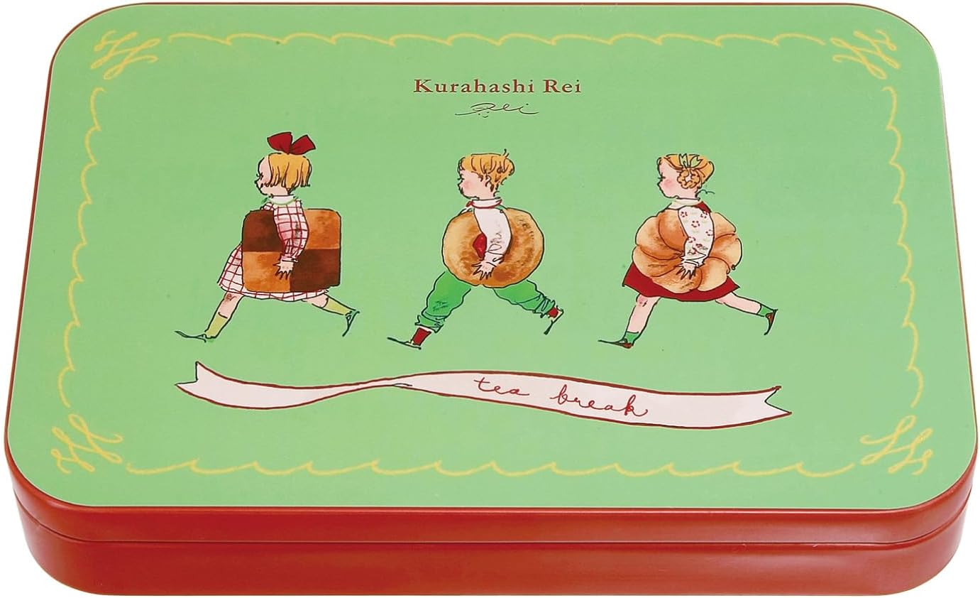 Kurahashi Rei Tin case & Postcard Set - Cookie