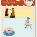 Kurahashi Rei Sticky Note Set - Tea Time