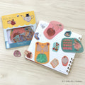 Kurahashi Rei Washi Flake Stickers (40 pcs) - Yellow