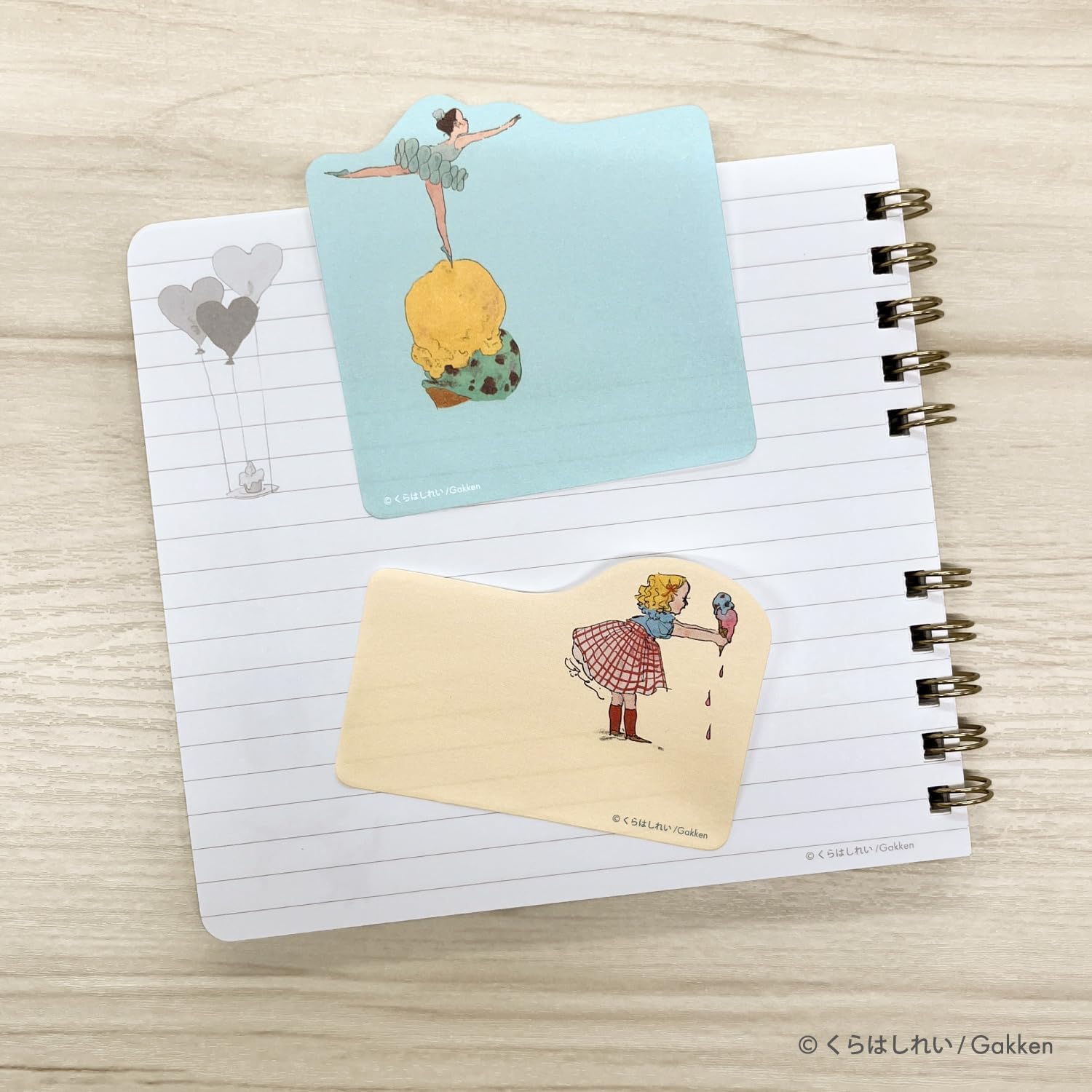 Kurahashi Rei Sticky Note Set - Ice Cream