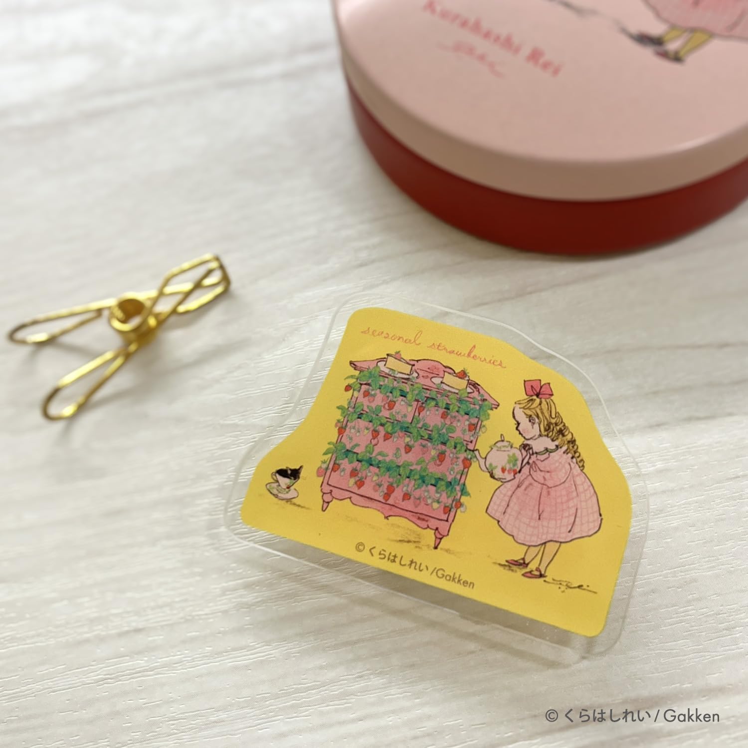 Kurahashi Rei Acrylic Clip - Cake