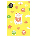 Furukawa Shiko Risograph Postcard - Lucky Charms Cat