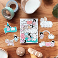 Yohand Studio Medium Wataerproof Sticker Set (5 Pcs) – Telepathy (4)