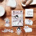 Yohand Studio Medium Wataerproof Sticker Set (5 Pcs) – Ribbon (5)