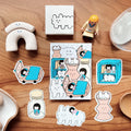 Yohand Studio Medium Wataerproof Sticker Set (5 Pcs) – Me Time (6)