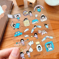 Yohand Studio Die-Cut Transparent Stickers - Freedom