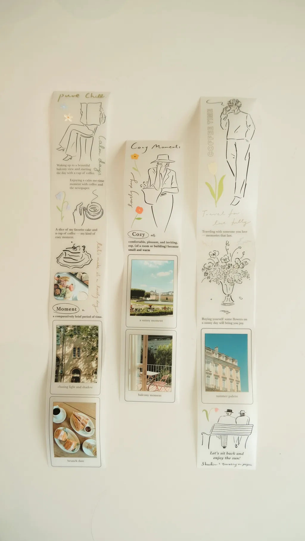 TOP Studio x Shuti Matte PET Tape – Cozy Moments (5 cm x 90 cm)