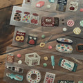 Breezy Studio Kiss-Cut PET Tape Stickers – Snack Shop  (3.5 cm x 100 cm)