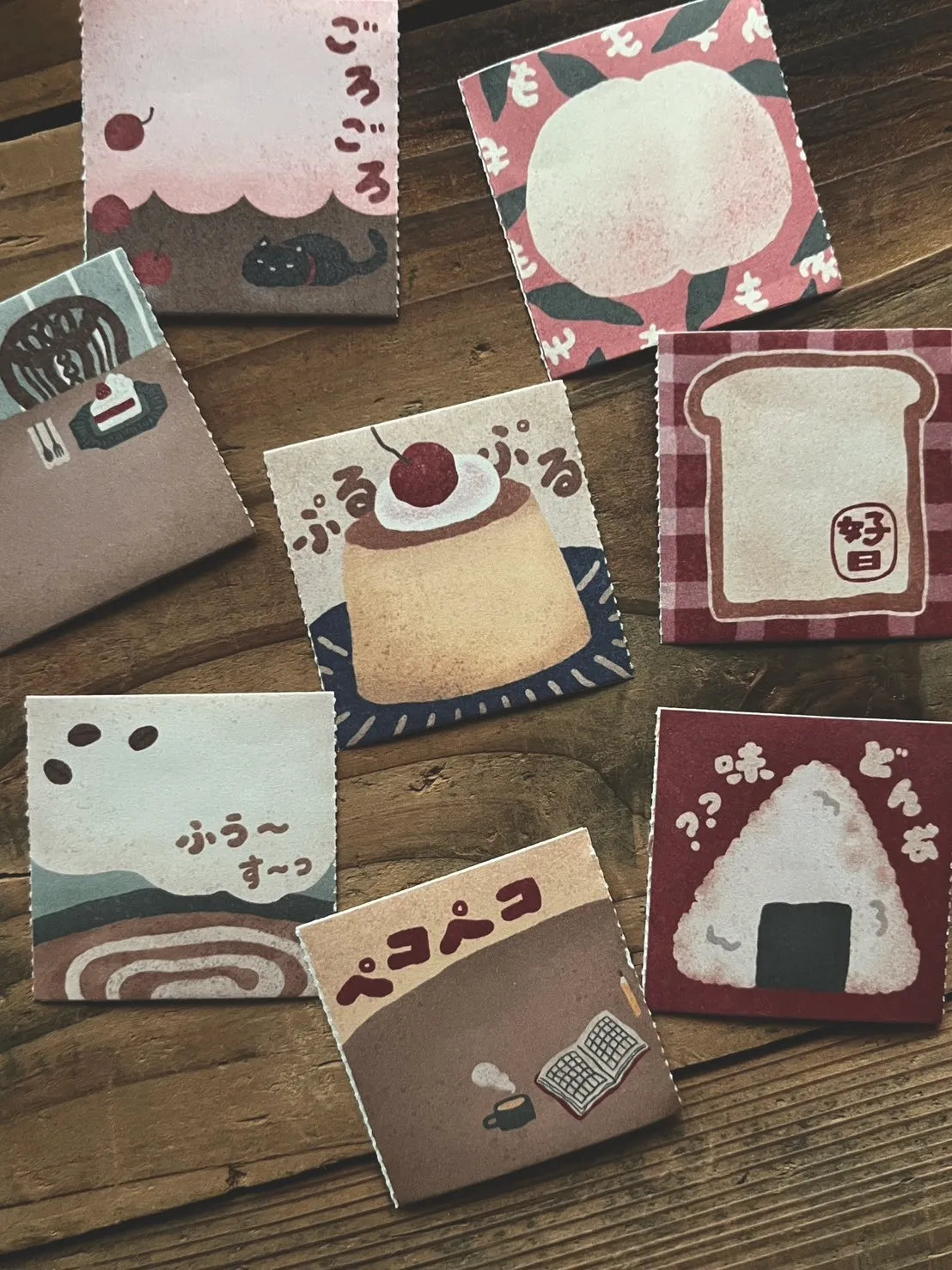 Breezy Studio Memo Roll Stickers – Yummy memories (4.5 cm x 5 m)