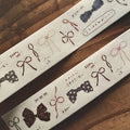 Breezy Studio Kiss-Cut Washi Tape Stickers – Ribbon (3 cm x 100 cm)