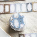 Loi Design Kiss-Cut Gold Foil Label Stickers – Whispers of Late Spring (3 cm x 100 sheets)
