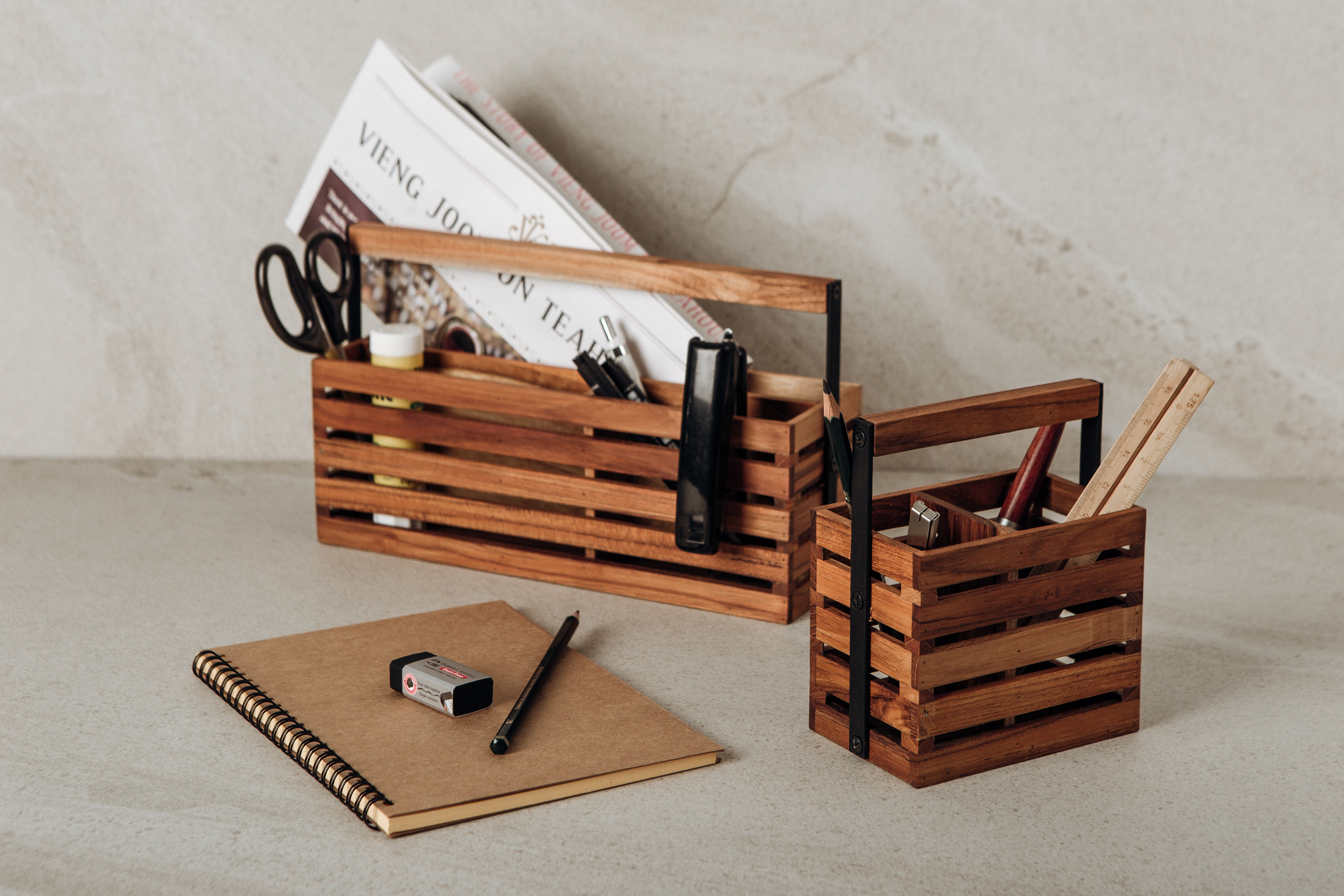 Teak Tool Box (2 Sizes)