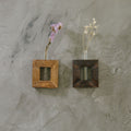 Small Squre Wall-Mounted Single-Stem Vase (2 Colors)