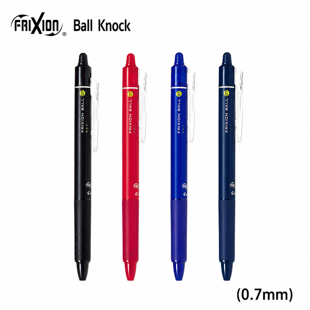 PILOT FriXion Ball Knock Erasable Gel Pen 0.7 mm