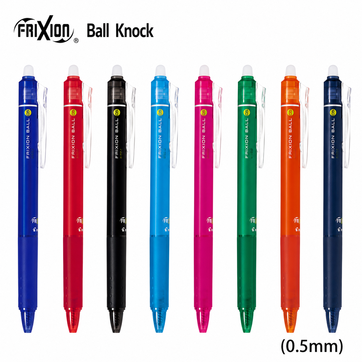 PILOT FriXion Ball Knock Erasable Gel Pen 0.5 mm