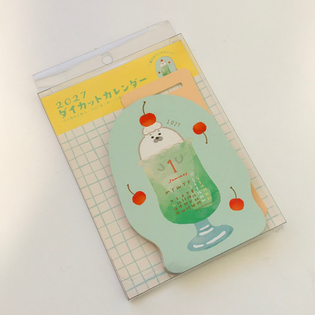 Furukawa Shiko 2027 Die-Cut Desk Calendar