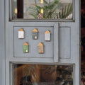 Wooden House Magnet (5 Colors)