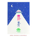Furukawa Shiko Risograph Postcard - Aliens
