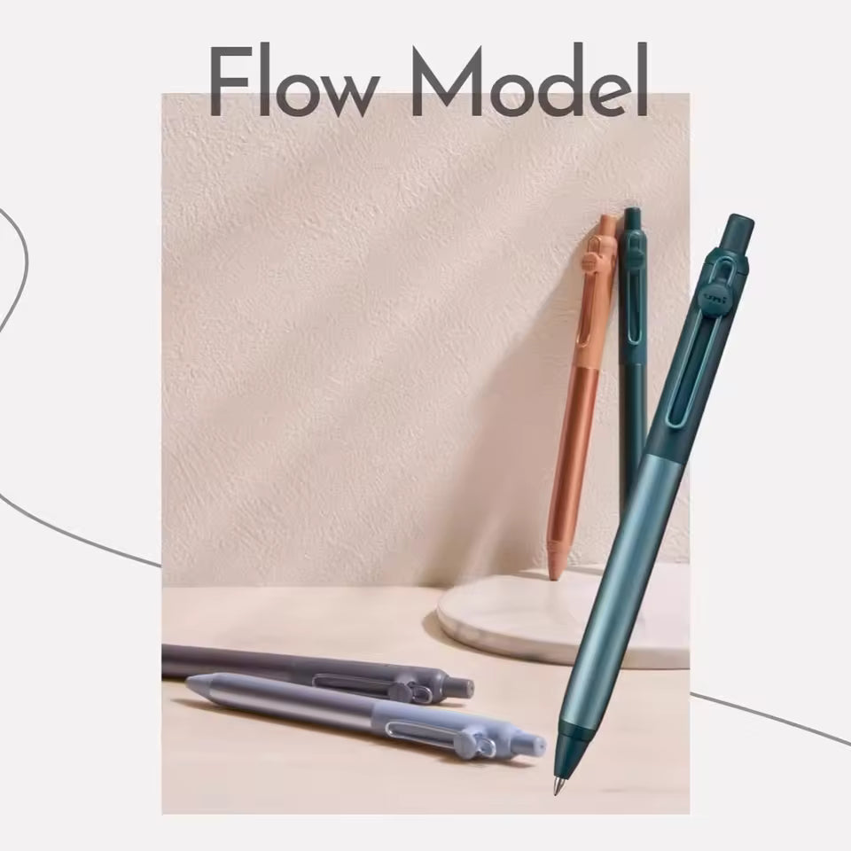 uniball ZENTO Flow Model Water-Based Ballpoint Pen (0.5 mm)
