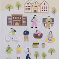 Suatelier Daily Deco Stickers - 1168 Campus