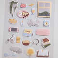 Suatelier Daily Deco Stickers - 1171 Lazy Sunday