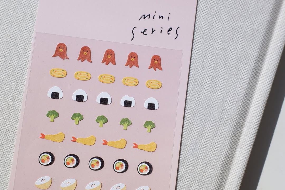Suatelier Mini Stickers - Food 120