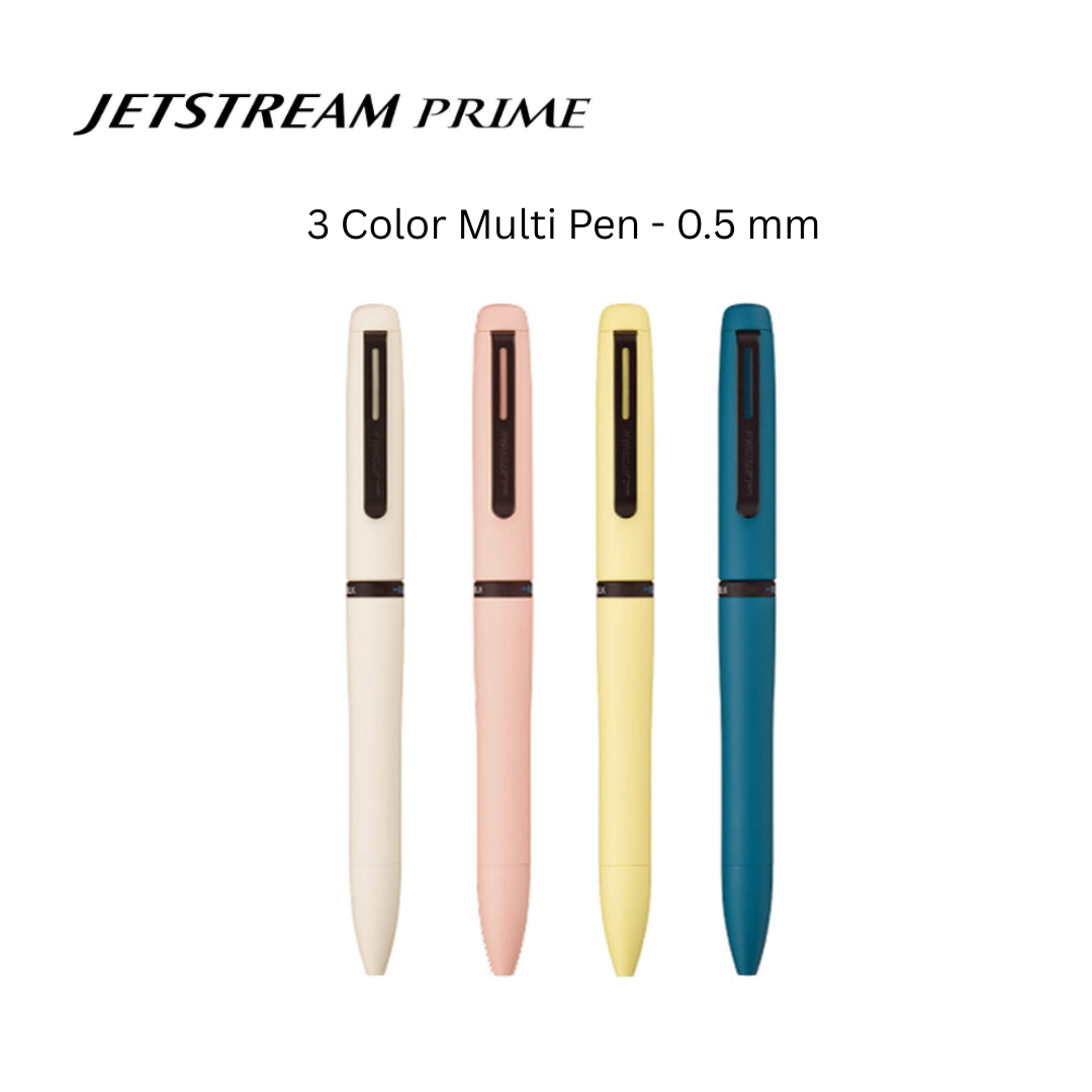 uni Jetstream Prime 3 Color Lite Touch Ink Multi Ballpoint Pen