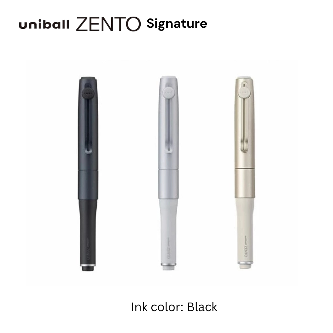 uniball ZENTO Signature Model Water-Based Ballpoint Pen