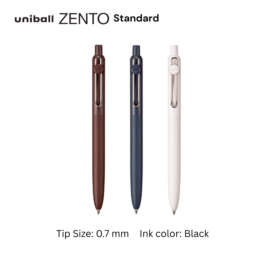 uniball ZENTO Standard Model Water-Based Ballpoint Pen (0.7 mm)