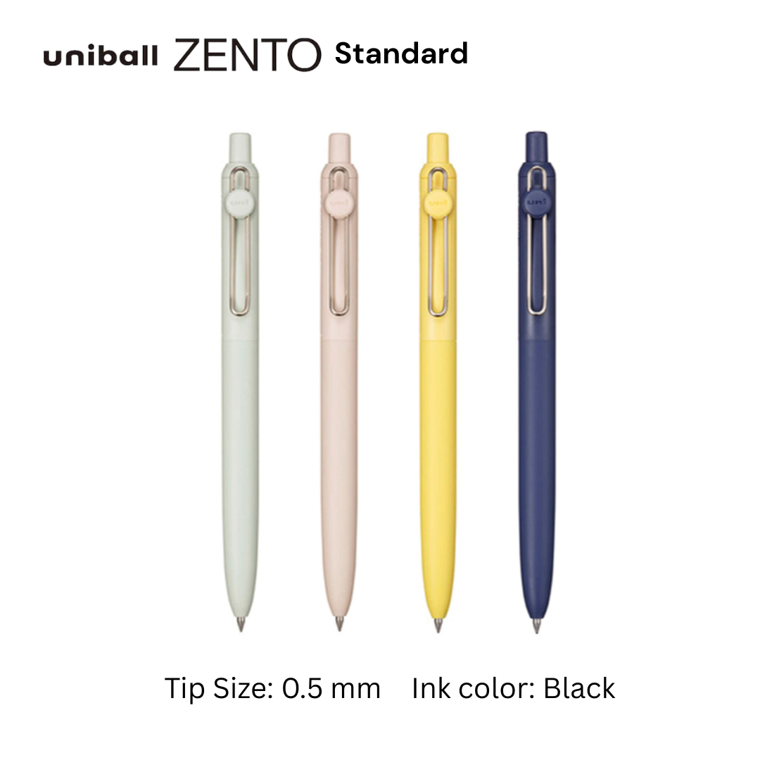 uniball ZENTO Standard Model Water-Based Ballpoint Pen (0.5 mm)