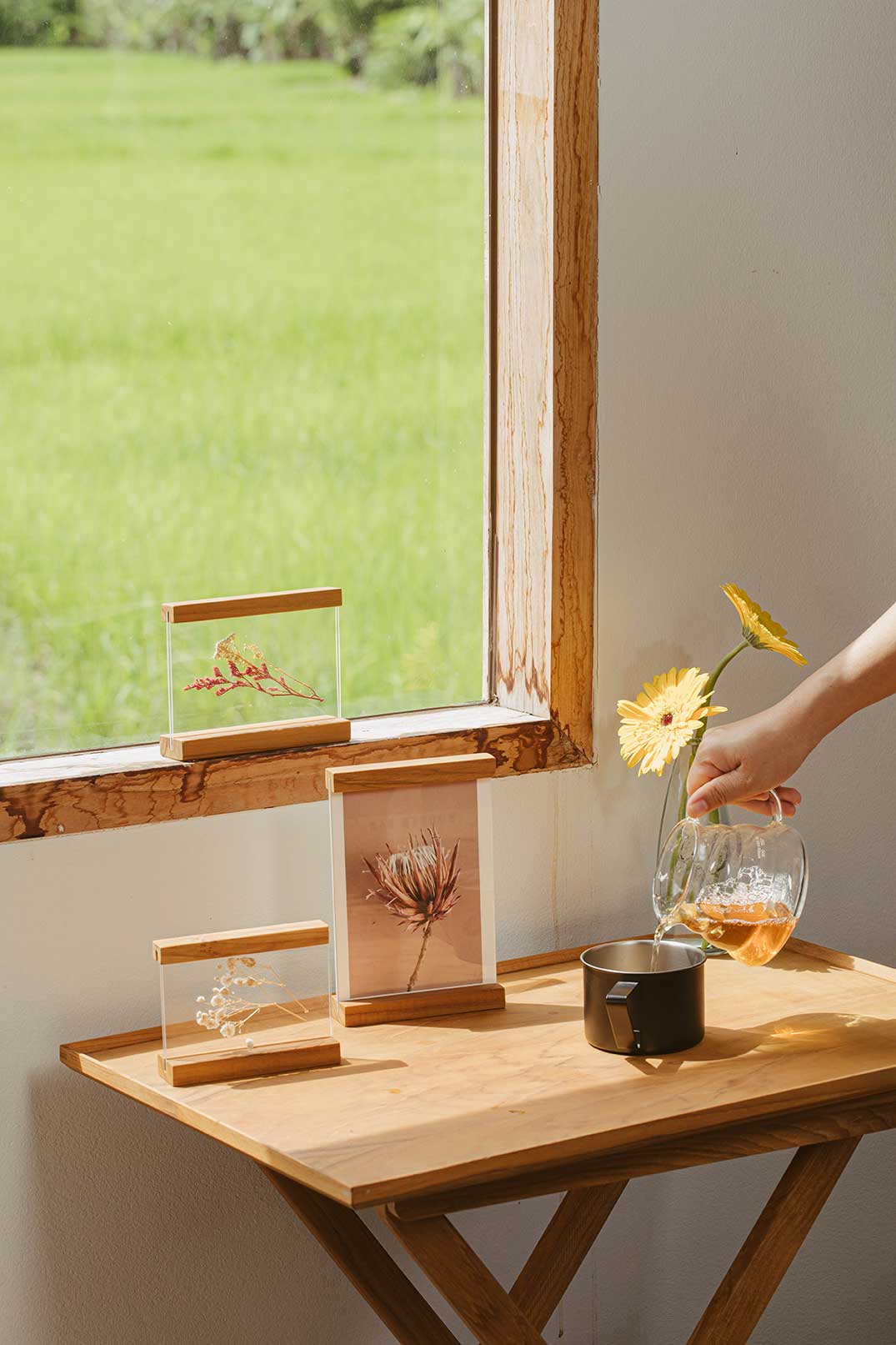 Double-Sided Wooden Bind Frame (Set of 2, 2 Sizes)