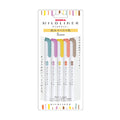 Zebra Mildliner Double-Ended Highlighter - Warm Set