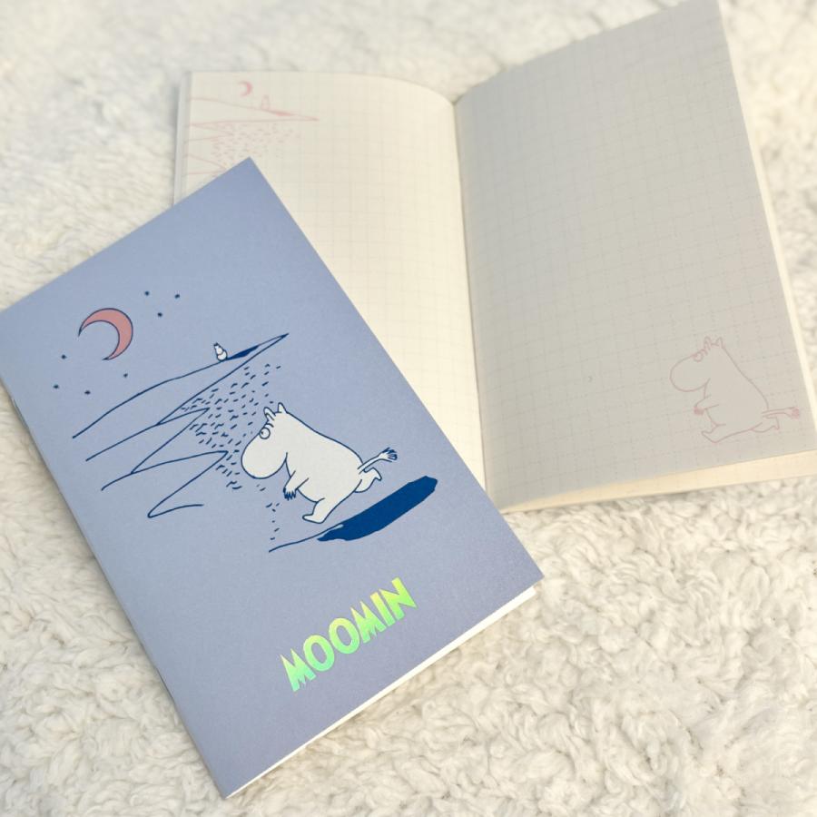 Moomin Aurora A6 Mini Notebook (Grid Pages) - Moomin