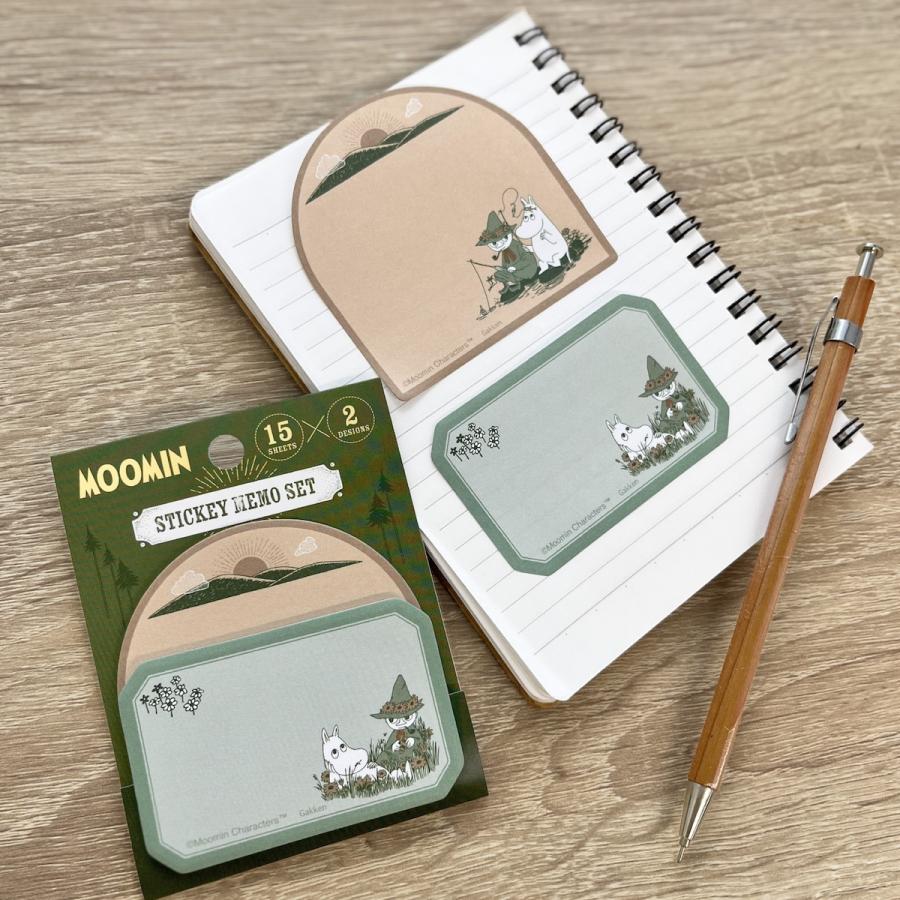 Moomin Sticky Memo Set – Snufkin & Moomin