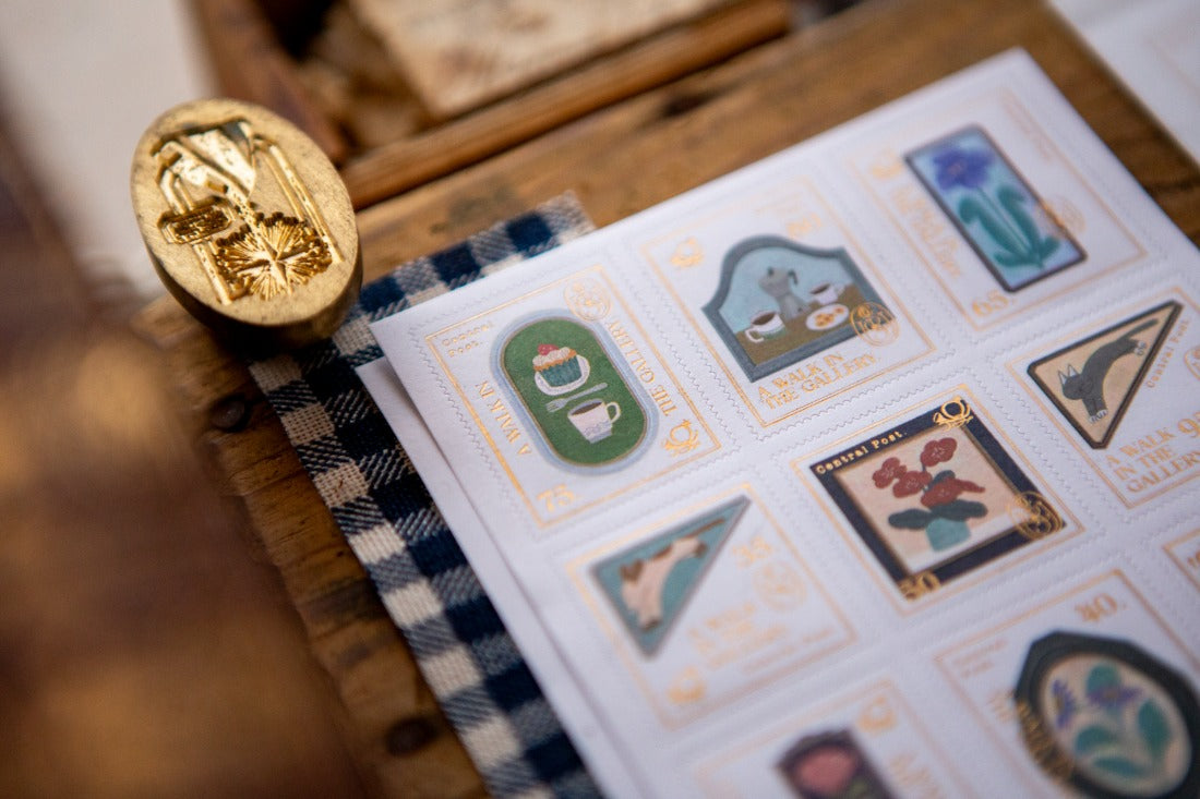 OURS Foil Stamp Stickers (2 Sheets) - The Gallery