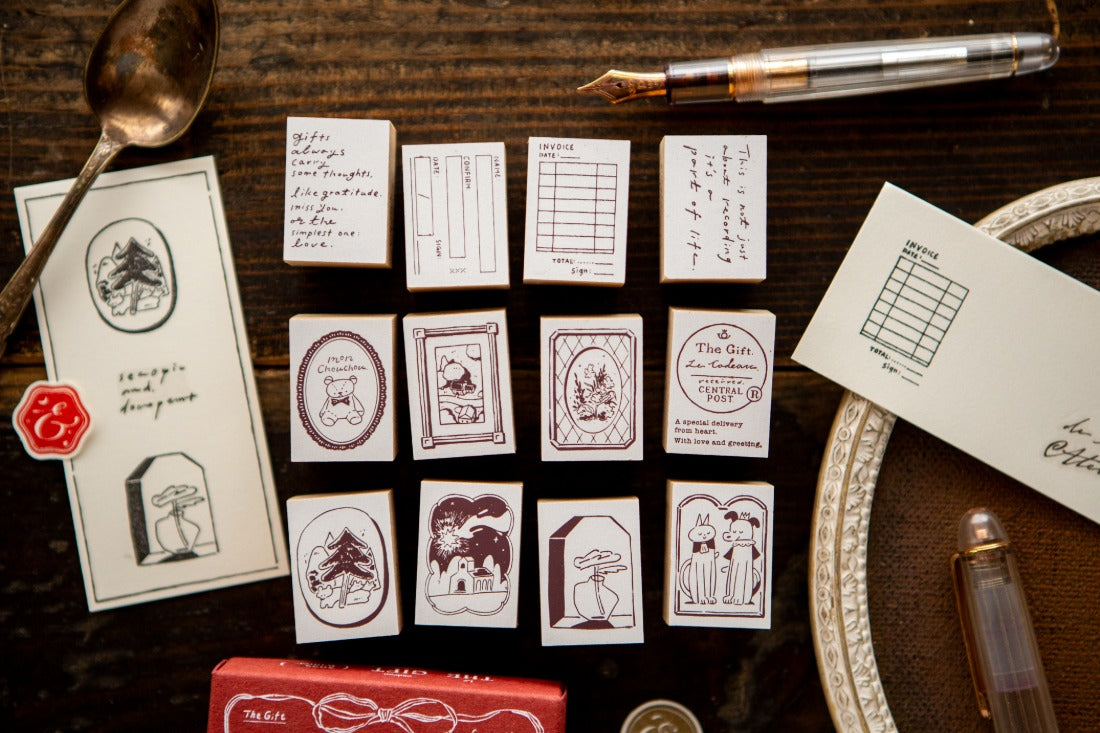 OURS "The Gift" Stamp (9 Options)- The Gift Series