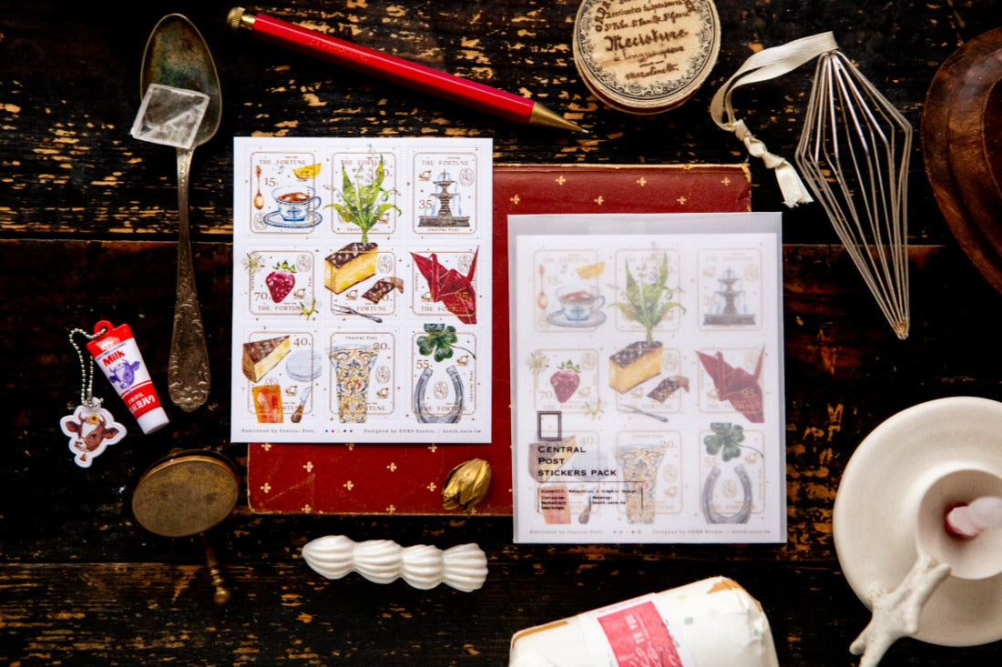 OURS Foil Stamp Stickers (2 Sheets) - The Fortune